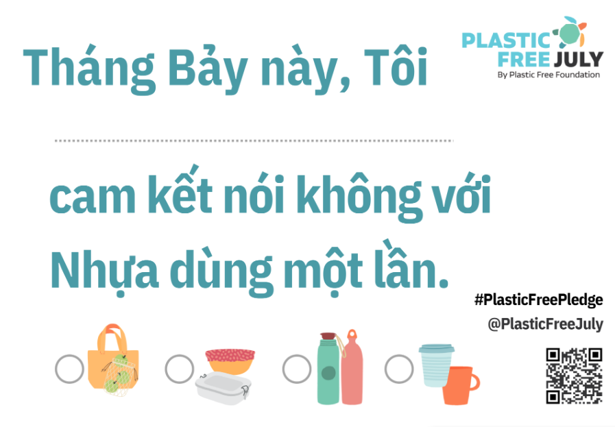 Hưởng ứng Chương trình “Tháng 7 không nhựa sử dụng một lần” 